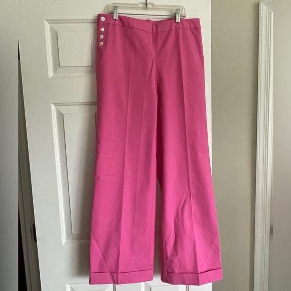 NWOT LILLY PULITZER WIDE LEG PANTS SIZE 8 - Picture 1 of 4